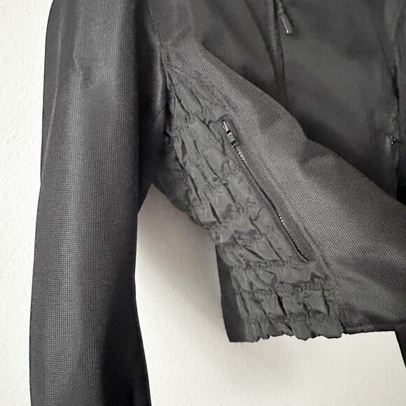 River Road Ladies' Padded Nylon Ruched Short Motorcycle Riding Jacket Size XL - Picture 9 of 13